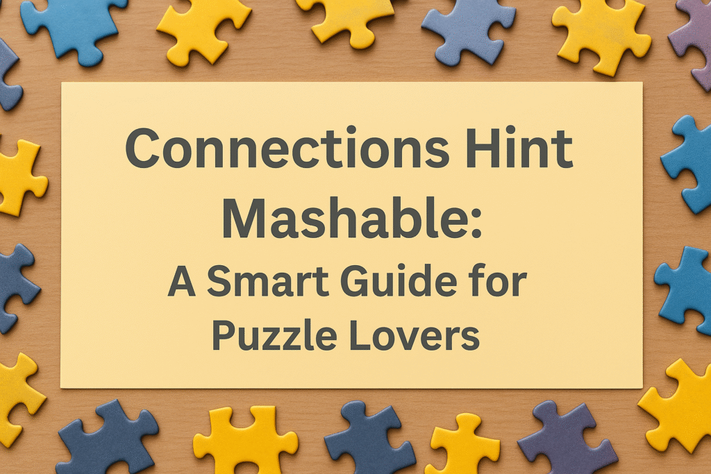 Connections Hint Mashable